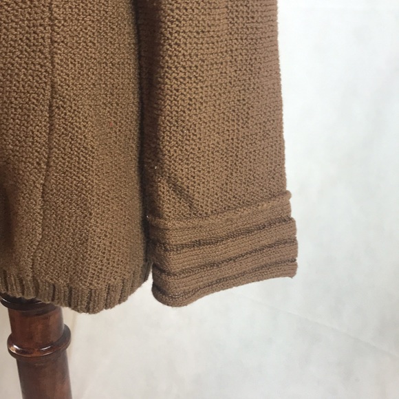 EUC White + Warren Open Front Cardigan with Long Sleeves and Removable Tie Belt - Picture 4 of 9